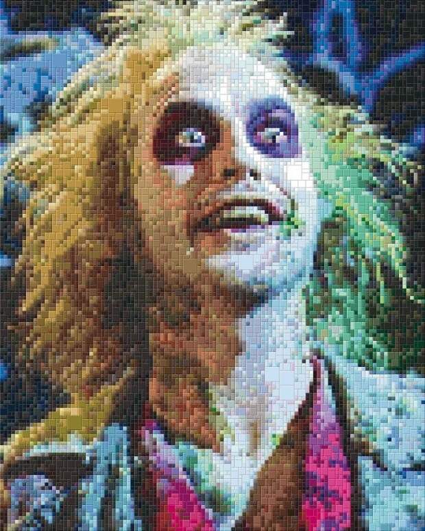 Художник создаёт произведения искусства из кирпичиков LEGO