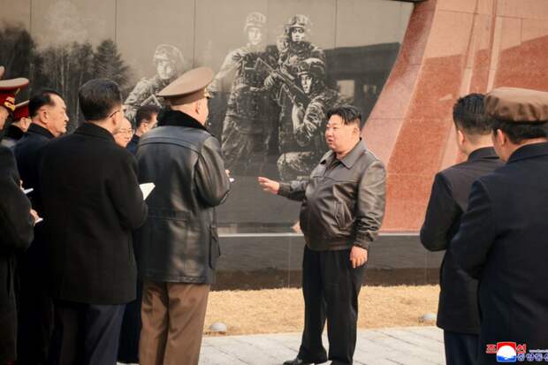 Ким Чен Ын посетил стройку музея, посвященного освобождению Курской области