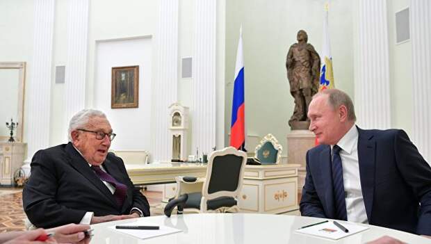 Встреча Путина с Киссинджером