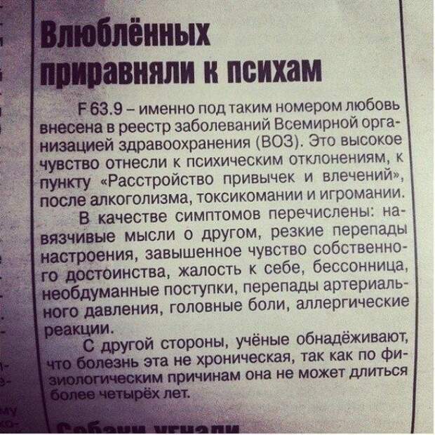 Ну и наконец-то, а то бегают тут неадекватные всякие...Шутка! Ну и наконец-то, а то бегают тут неадекватные всякие...Шутка! Любовь, ерунда, любовь зла, отношения, подборка, юмор