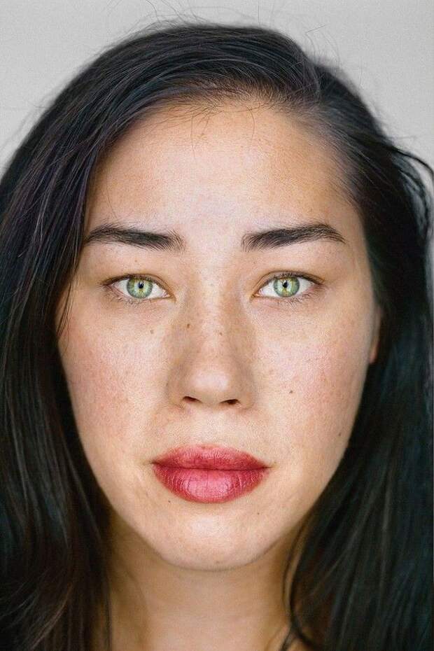 Яркие представители смешанной расы в фотографиях Мартина Шоллера martin schoeller changing face of america