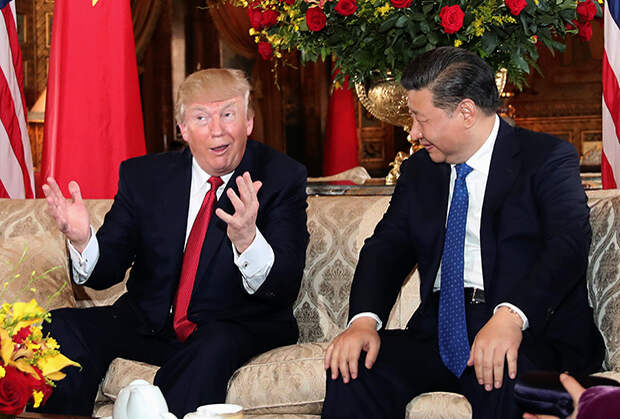 Трамп и Си Цзиньпин
