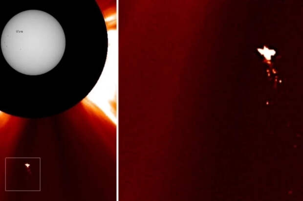 Астроном Киселев объяснил появление загадочного летающего объекта у Солнца