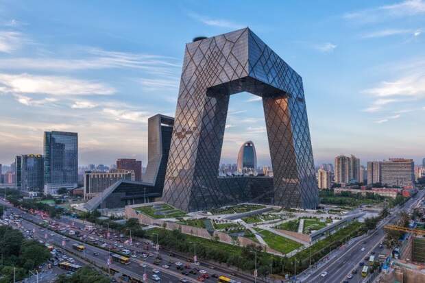 Штаб-квартира CCTV, Пекин, Китай красота, небоскребы, самый-самый, строительство, удивительное, фантастика