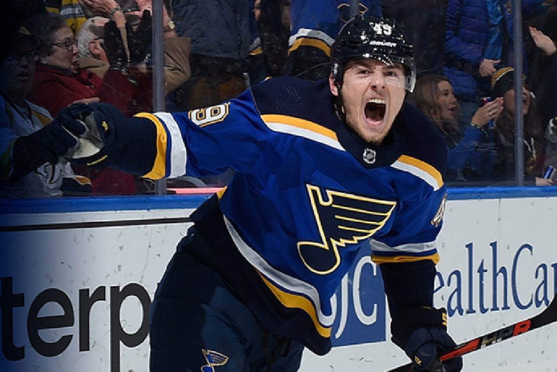 Шайба Барбашева и передача Тарасенко помогли «Сент-Луису» в матче с «Аризоной»