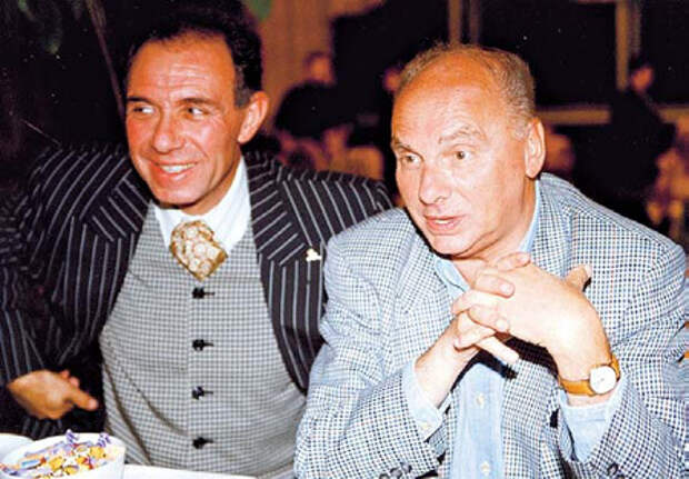 Виталий ВУЛЬФ (справа) с близким другом Фёдором ЧЕХАНКОВЫМ
