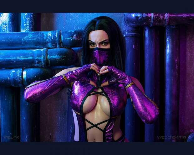 Лучший косплей Милины из Mortal Kombat