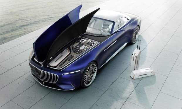 Daimler представил концептуальный кабриолет Vision Mercedes-Maybach 6