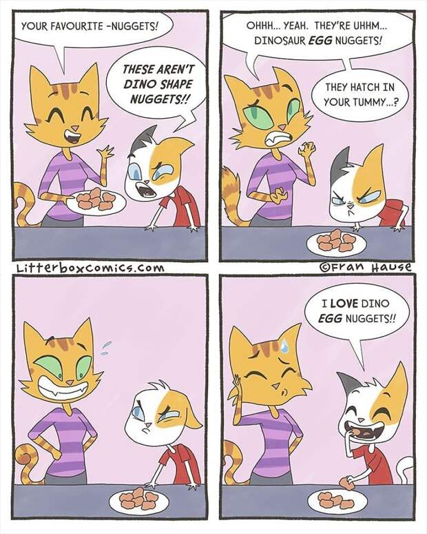 Litterbox Comics Puts A Feline Twist On Modern Day Parenting