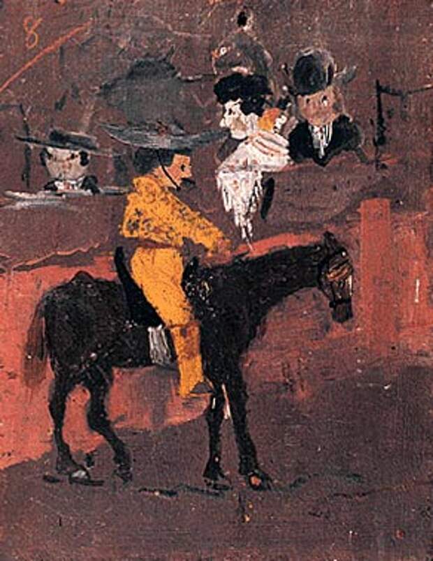 Пабло Пикассо. Пикадор. 1889 год