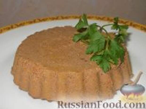 Фото к рецепту: Паштет из куриной печени