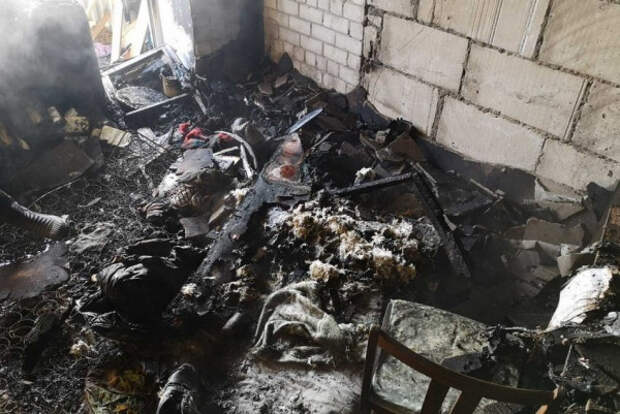 В Крыму годовалый малыш устроил пожар в доме