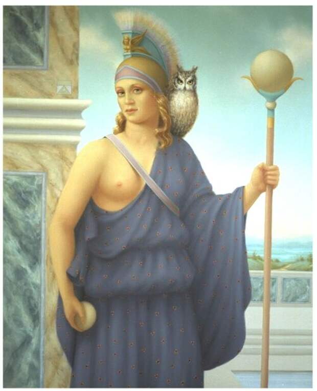 Афина Паллада - Богиня войны и победы, а также мудрости и знаний, искусств ...