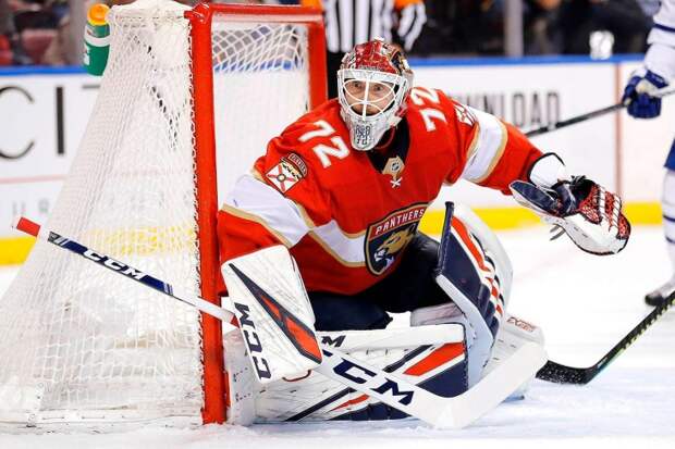 Сергей Бобровский поднялся на четвёртое место по очкам среди вратарей «Флориды»