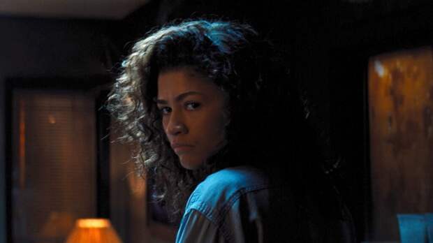 Zendaya as Rue on Euphoria Season 3.