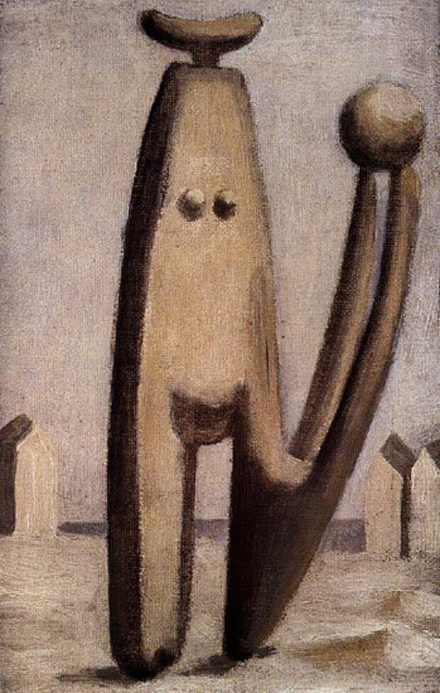 Пабло Пикассо. Купальщица с мячом . 1929 год
