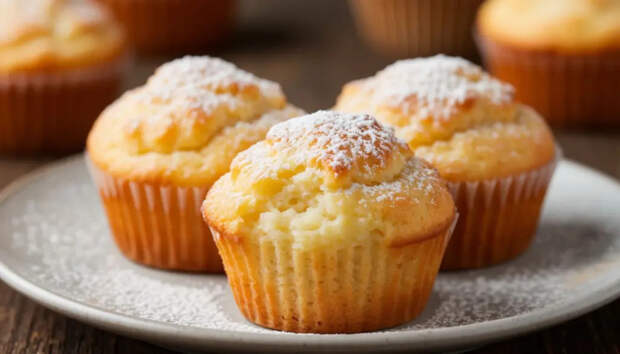 Забудьте про духовку: творожные кексы за 3 минуты в микроволновке — идеальный завтрак для занятых