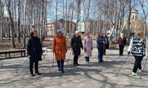 В Архангельске пройдет мастер-класс по скандинавской ходьбе