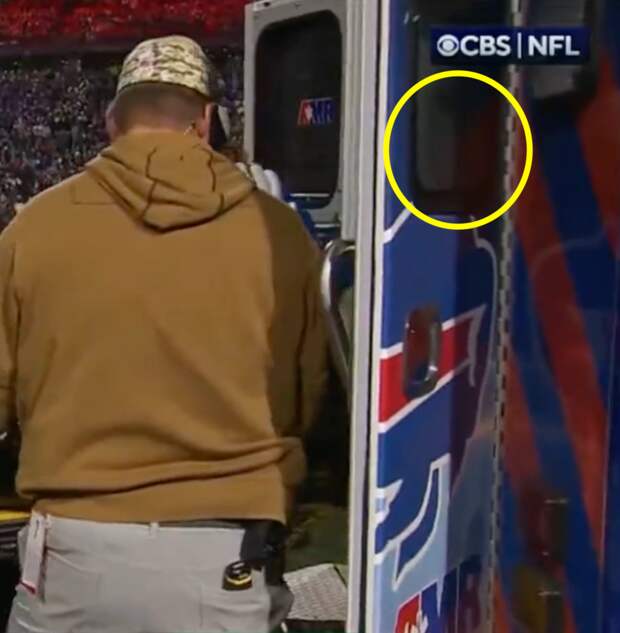 Damar Hamlin Buffalo Bills Ambulance Number