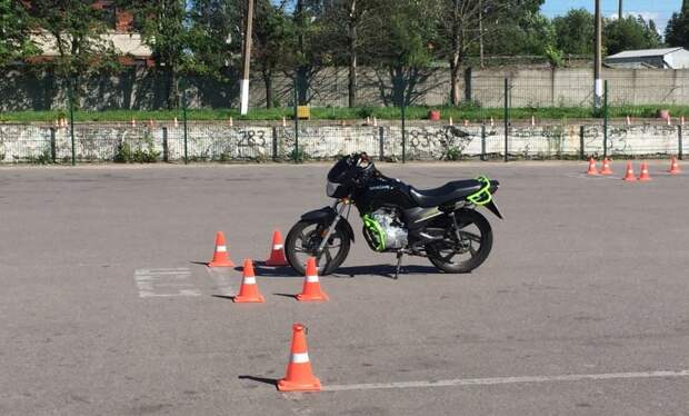 Как я сдавал вождение мотоцикла в ГИБДД отдельно от школы 1 августа 2017