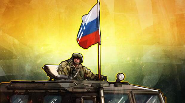 Российские военные перебрасывают бронетехнику к линии фронта в Донбассе