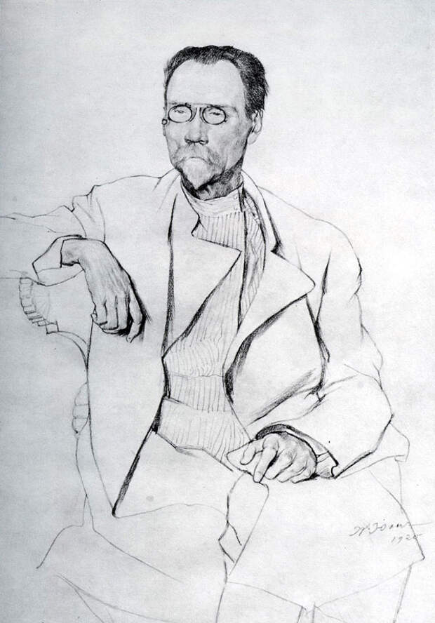 1920 Портрет А.А.Бахрушина.