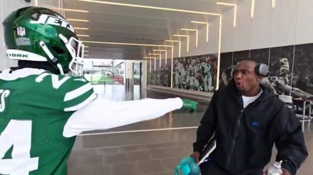 jets new uniform prank
