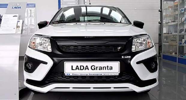 LADA Granta с краном-манипулятором