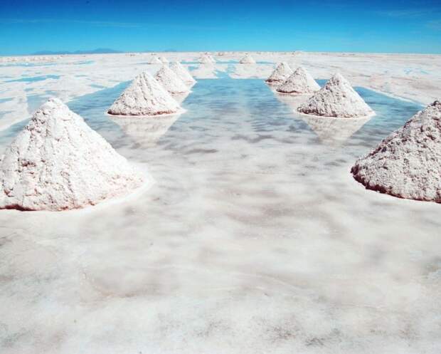 Озеро Солончак Уюни, Боливия (Salar de Uyuni, Bolivia) - самое большое соленое озеро во всем мире Озеро Солончак Уюни, Боливия (Salar de Uyuni, Bolivia) - самое большое соленое озеро во всем мире