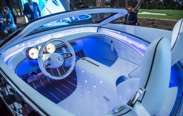 Mercedes-Maybach 6 Cabriolet - автомобиль из 2035 года авто, наука, техника