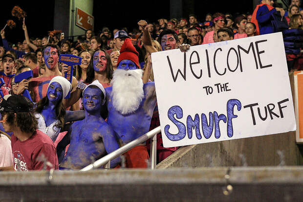 Boise State Smurf Turf