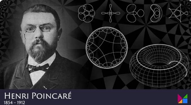 Анри Пуанкаре (1854 - 1912) причисляют к величайшим математикам всех времен. На пару с Давидом Гильбертом он считается последним ученым универсалом, способным охватить все математические результаты своей эпохи