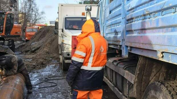 Коммунальная авария в Барнауле / Фото: 