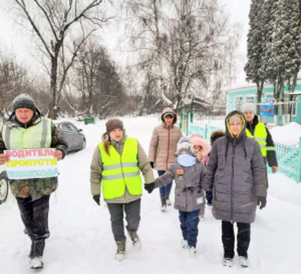 Родительские патрули агитируют за дорожную безопасность на липецких трассах