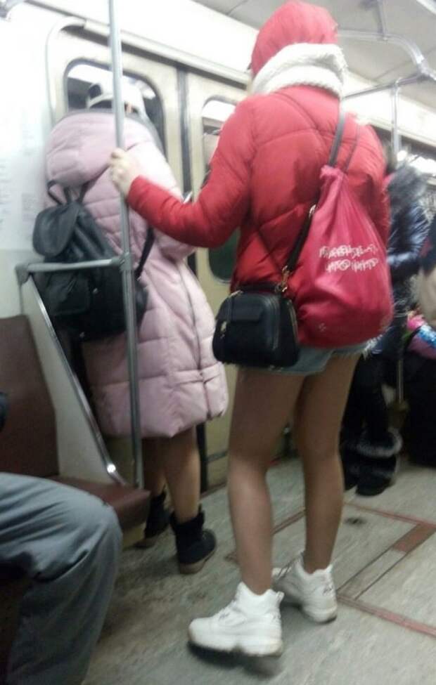 Чудаки и модники из метро