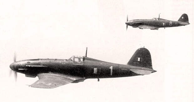 Истребители Fiat G.55 Centauro