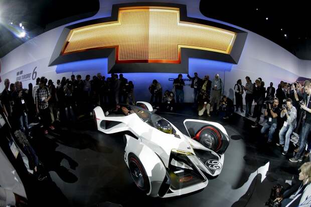 Гоночный концепт-кар Chevrolet Chaparral 2X Vision Gran Turismo