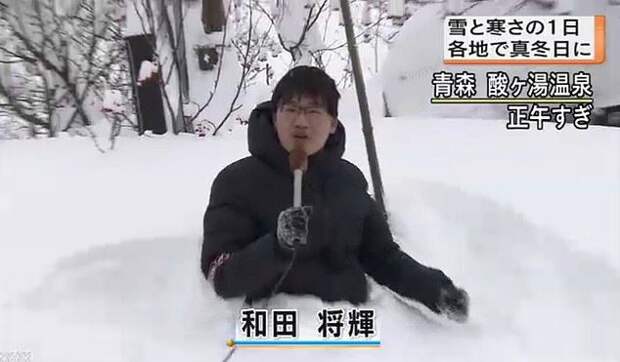 Журналиста поймали на откровенном вранье о жутких снежных завалах