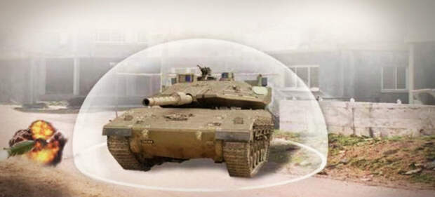 Система «Меиль руах» создает над танком защищенную полусферу Источник: http://itbusinessweek.com - 15 фактов о танке «Меркава» | Военно-исторический портал Warspot.ru
