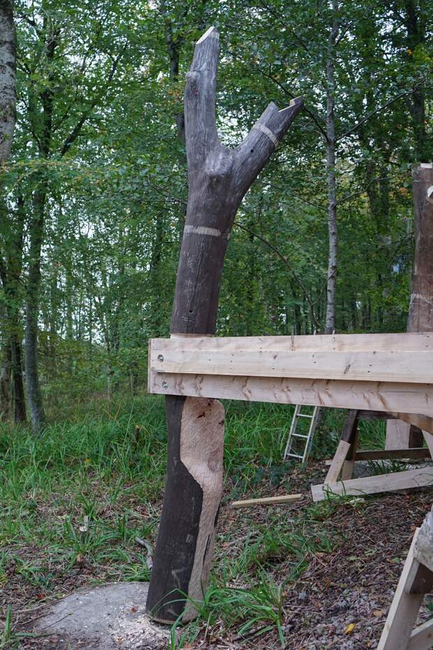 Небольшой дом в лесу Великобритании
