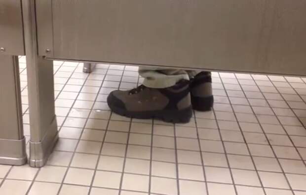 bathroom stall