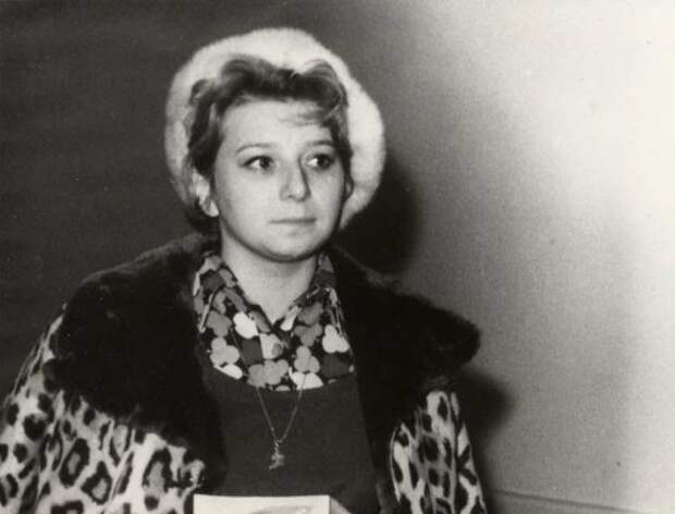 Татьяна Тарасова в молодости