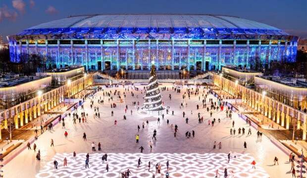 14 февраля — фестиваль «Сердца на льду» на столичных катках