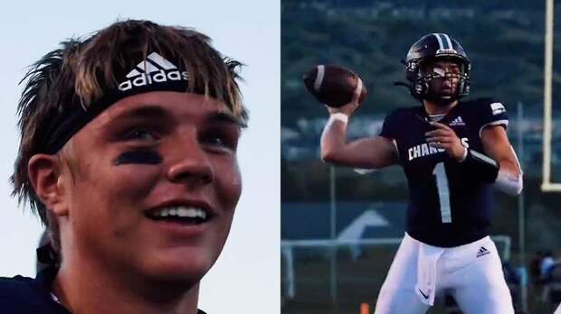 Zach Wilson’s 4* QB Little Brother Isaac Is A BALLER, Leads High School Football In Passing