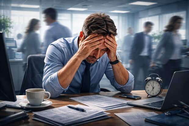 Понедельник убивает и опаснее пятничного пьянства из-за гормонов стрессе