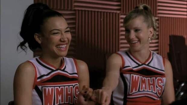 Brittany and santana glee