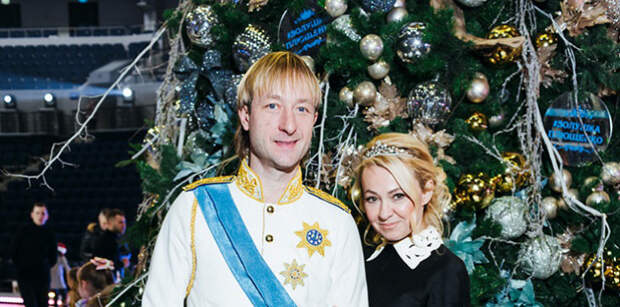Евгений Плющенко и Яна Рудковская