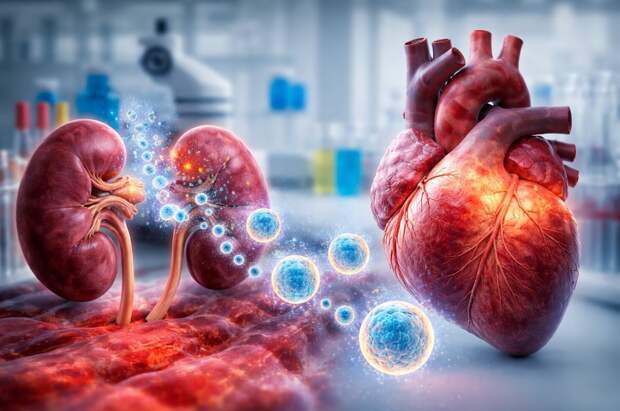 Учёные объяснили, почему болезнь почек так смертельна для сердца