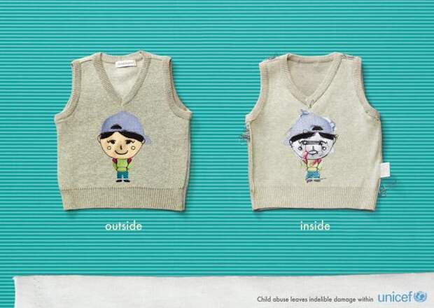 Unicef: Vest, Unicef (United Nations International Children’s Emergency Fund), Cheil Worldwide, Seoul, United Nations, Печатная реклама