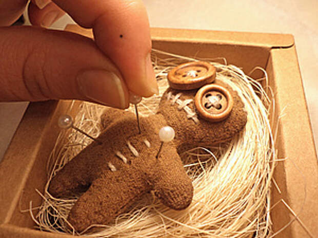 Сувенирная куколка-вуду в подарочной коробке. | Ярмарка Мастеров - ручная работа, handmade